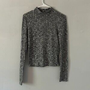 Gray Long Sleeve Shirt